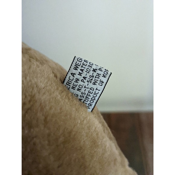 Vintage American Wego Plush Dog 1982 Bulldog - Picture 5 of 8